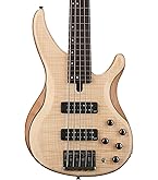 Amazon.com: Yamaha TRBX604 4-String Flamed Maple Bass Guitar